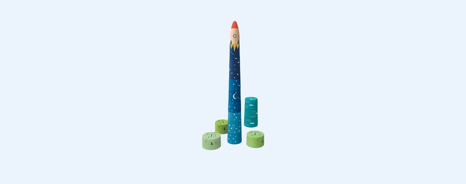 Multi Londji Up To The Stars Stacking Game