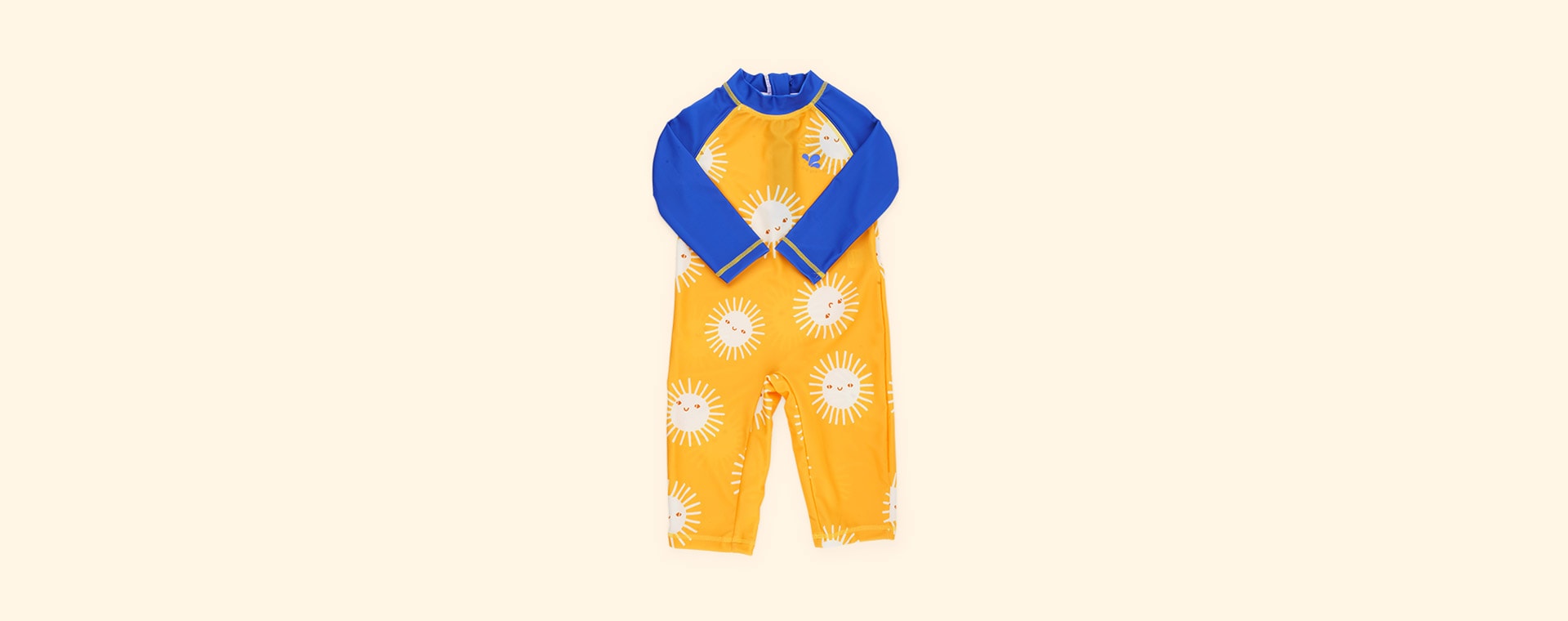 Yellow Sun Muddy Puddles UV Protective Surf Suit