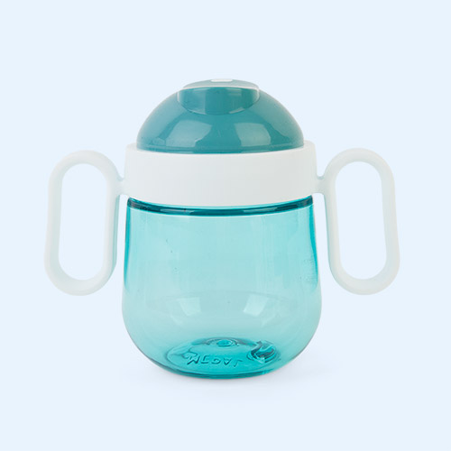 Deep Turquoise Mepal Non-Spill Sippy Cup Mio