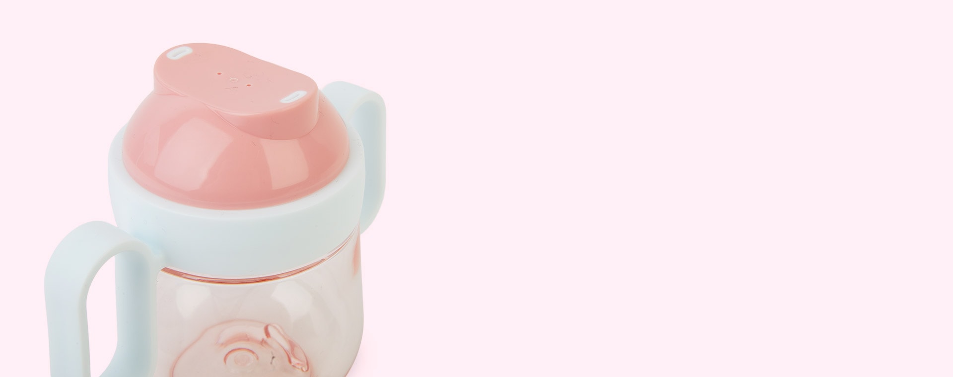 Deep Pink Mepal Non-Spill Sippy Cup Mio