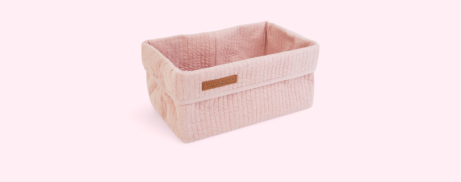 Pure Pink Little Dutch Baby Storage Basket Large