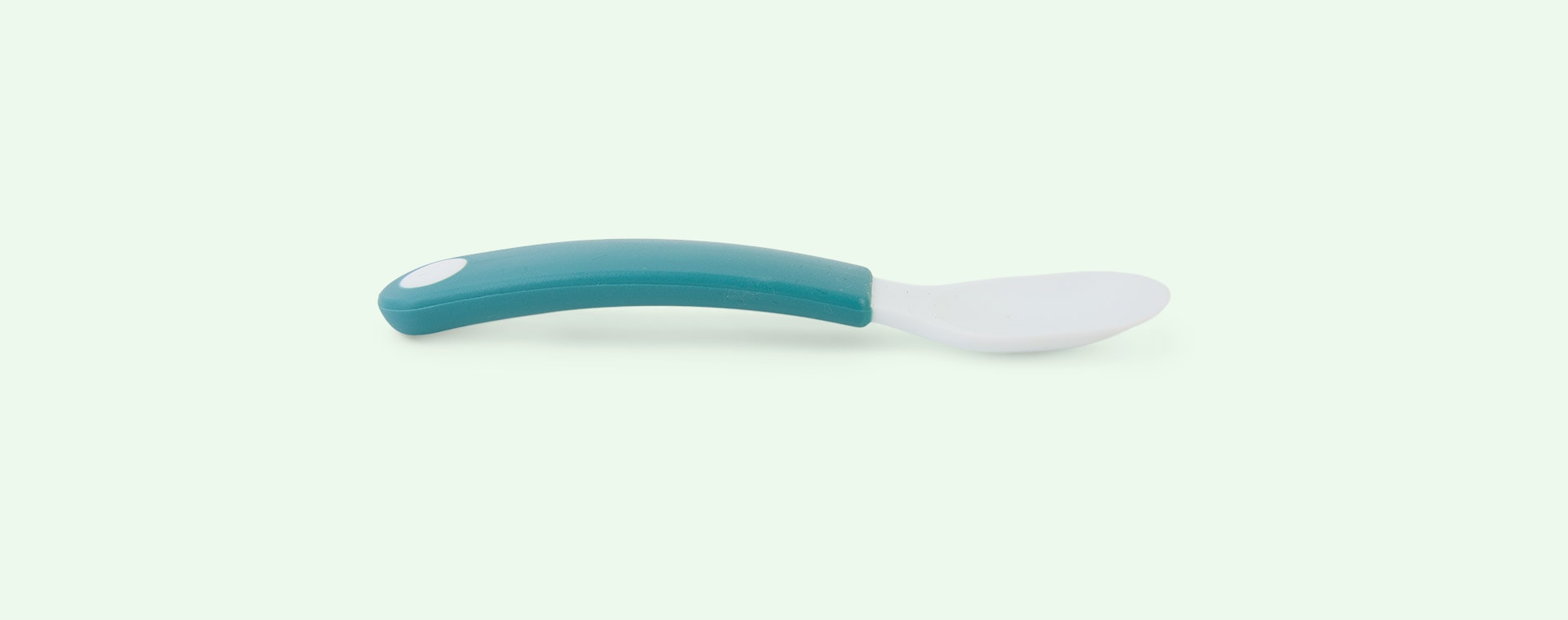 Deep Turquoise Mepal 2-Pack Trainer Spoon Set Mio
