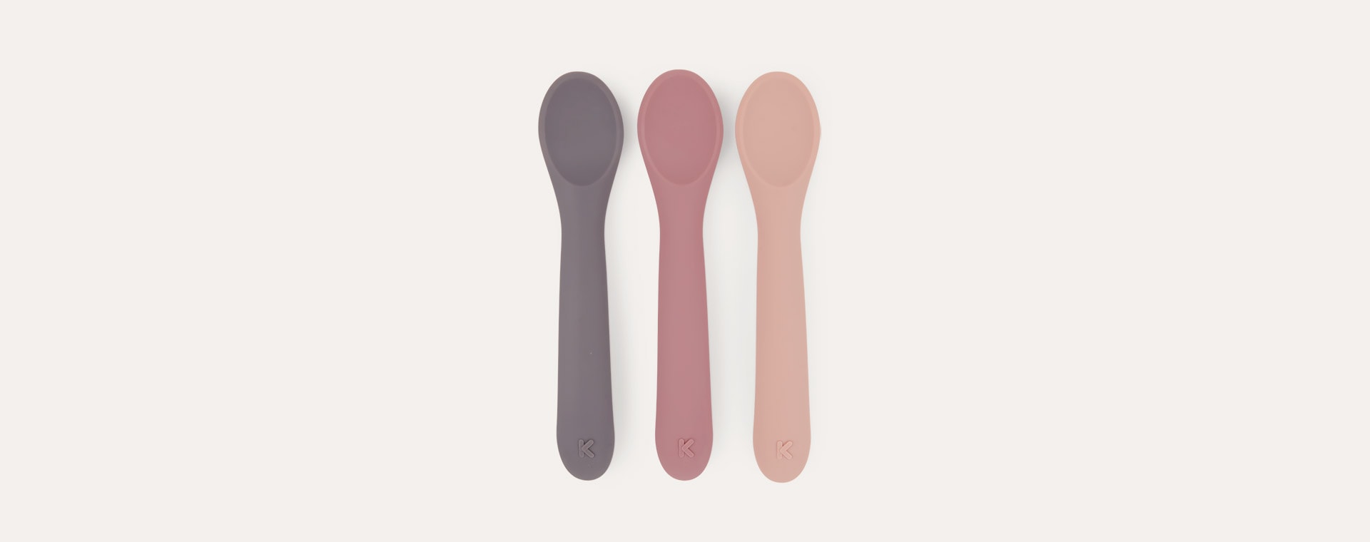 Berry Mix KIDLY Label 3-Pack Weaning Spoons