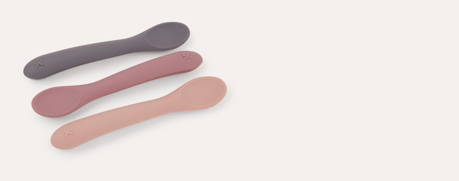 Berry Mix KIDLY Label 3-Pack Weaning Spoons