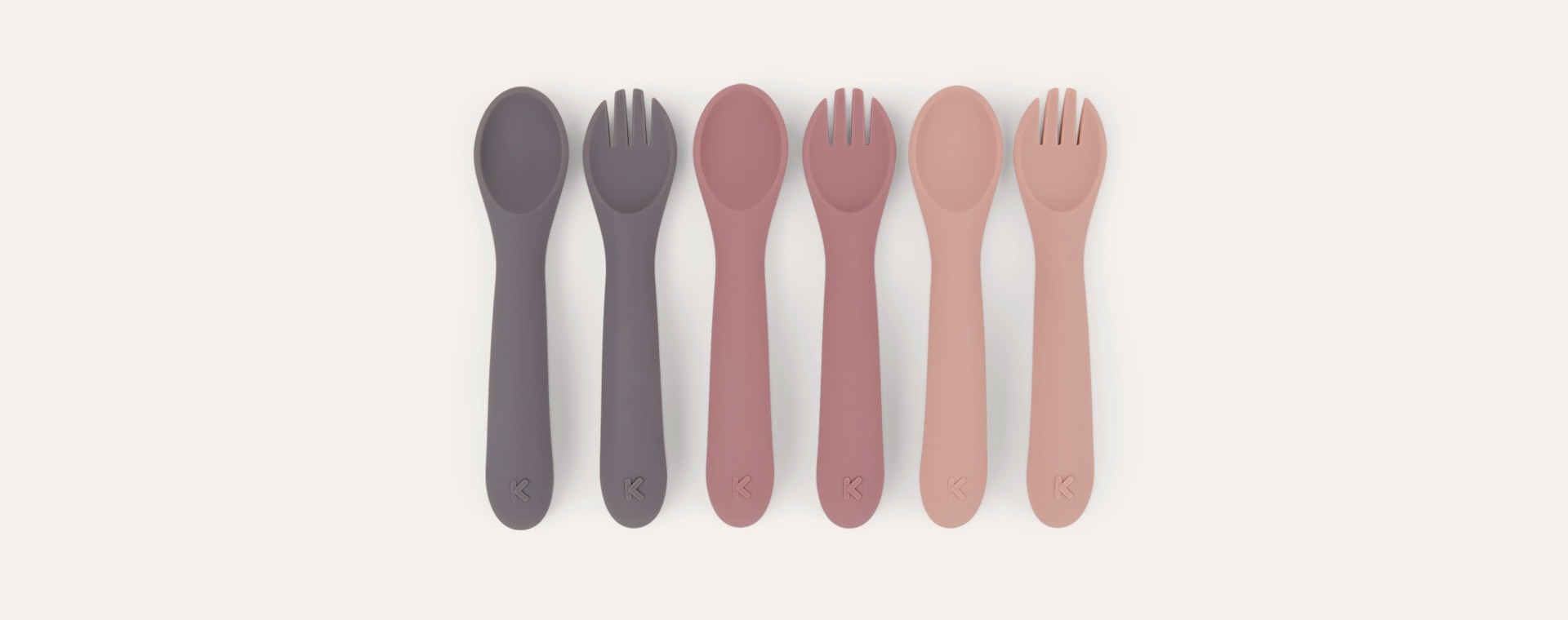 Berry Mix KIDLY Label 6-Pack Spoons & Forks