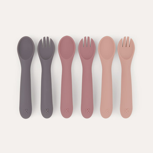 Berry Mix KIDLY Label 6-Pack Spoons & Forks