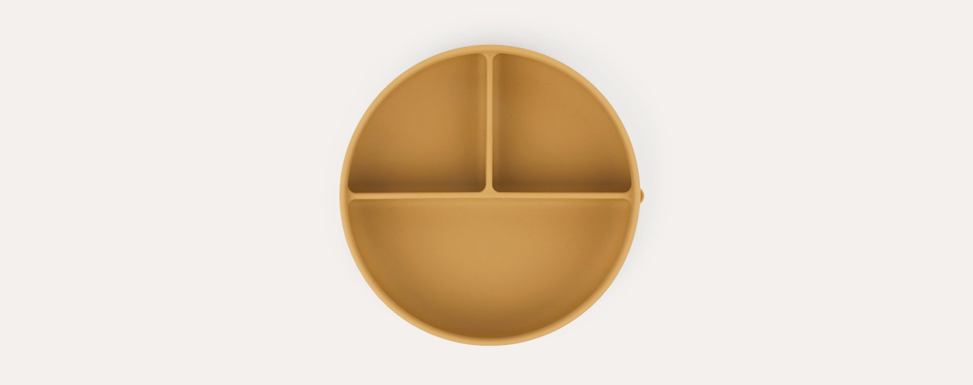 Toffee KIDLY Label Suction Divided Plate