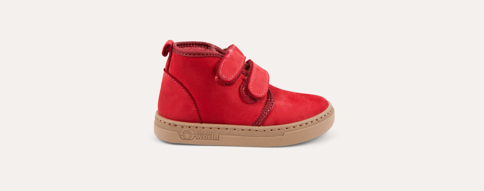 Rojo Natural World Two Strap Velcro Boot