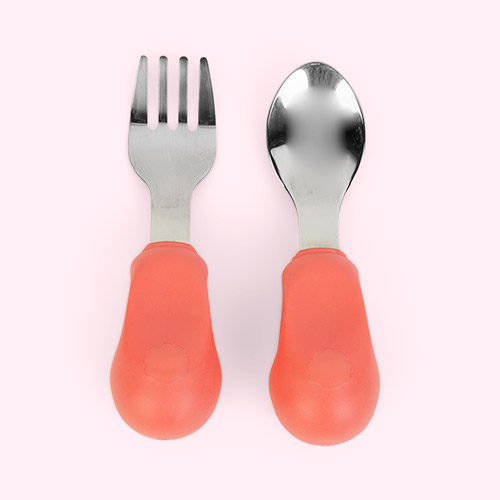 Pink Nana's Manners Stage 2 Cutlery Set