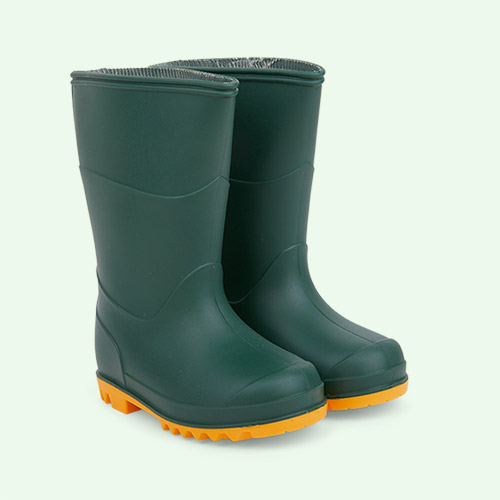 Green Muddy Puddles Classic Wellies