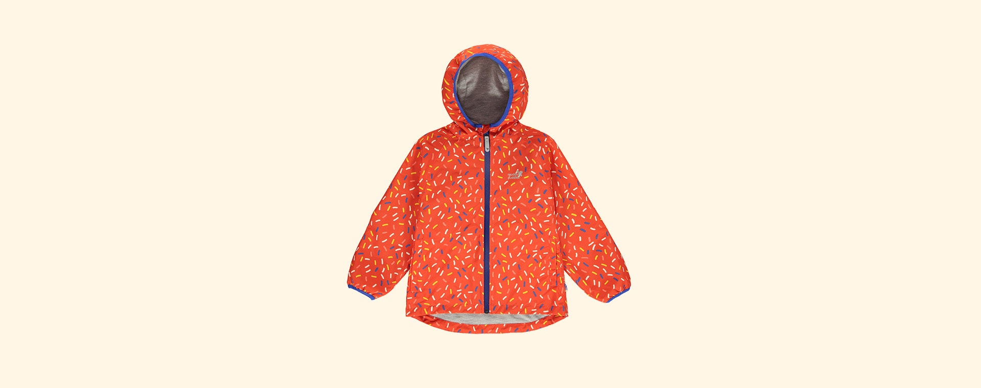 Red Sprinkles Muddy Puddles EcoLight Rain Jacket
