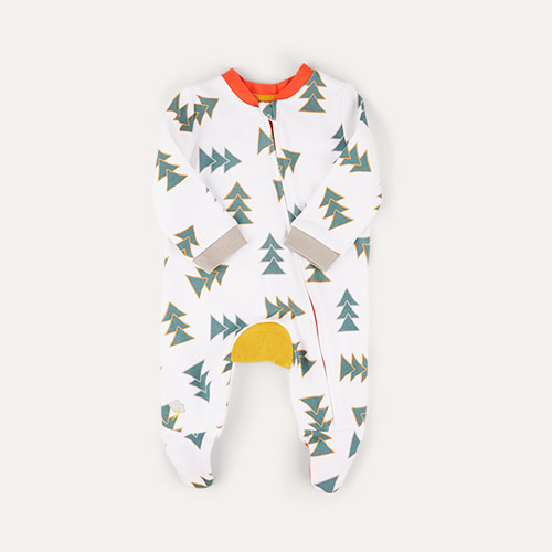 Forest Tree Bernie and The Beanpole Sleepsuit