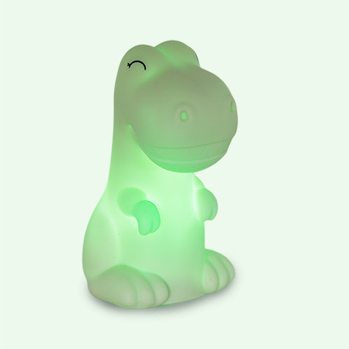 Green Dino With Dark Green Mane