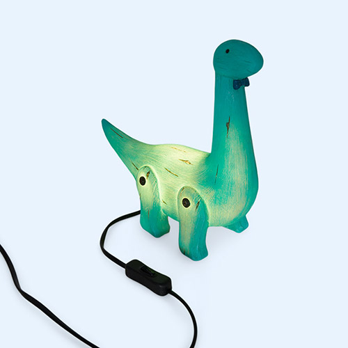Diplodocus House of Disaster Wood Effect Dino Light