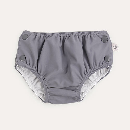 Grey Lassig Snap Swim Diaper