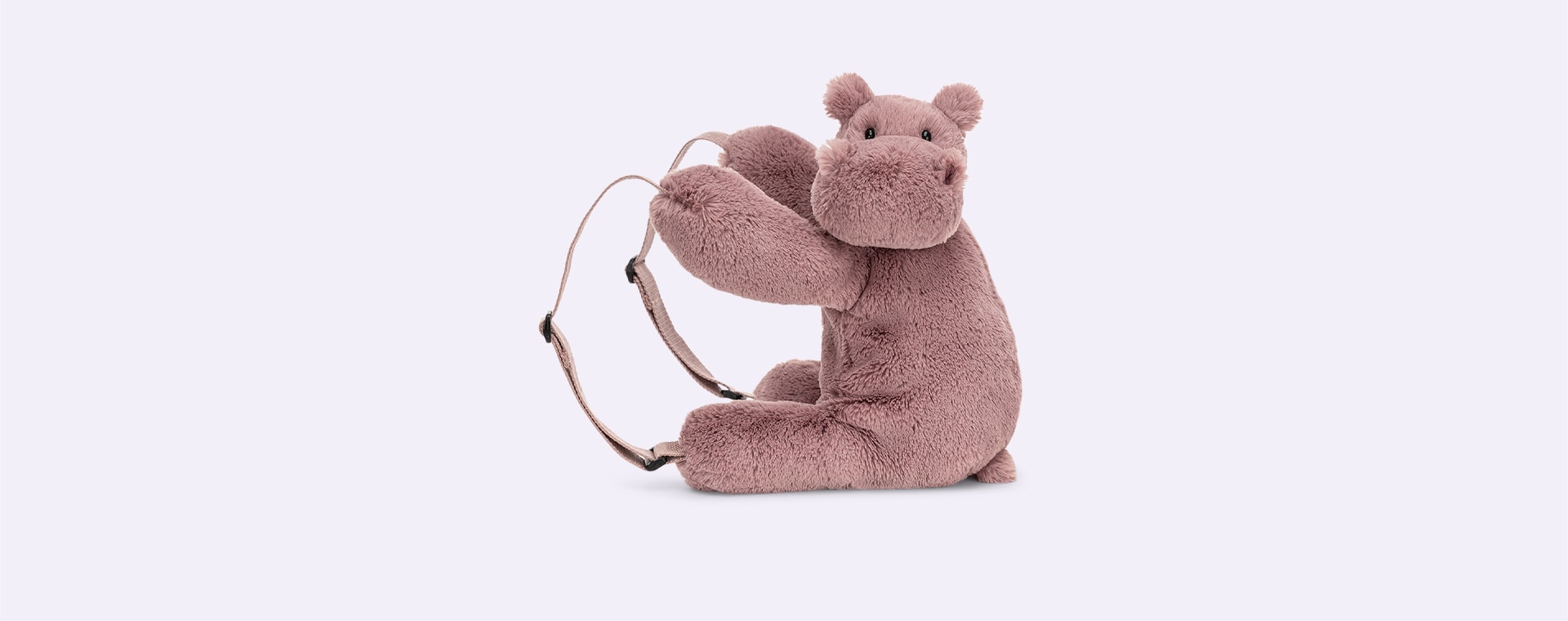Hippo Jellycat Huggady Backpack