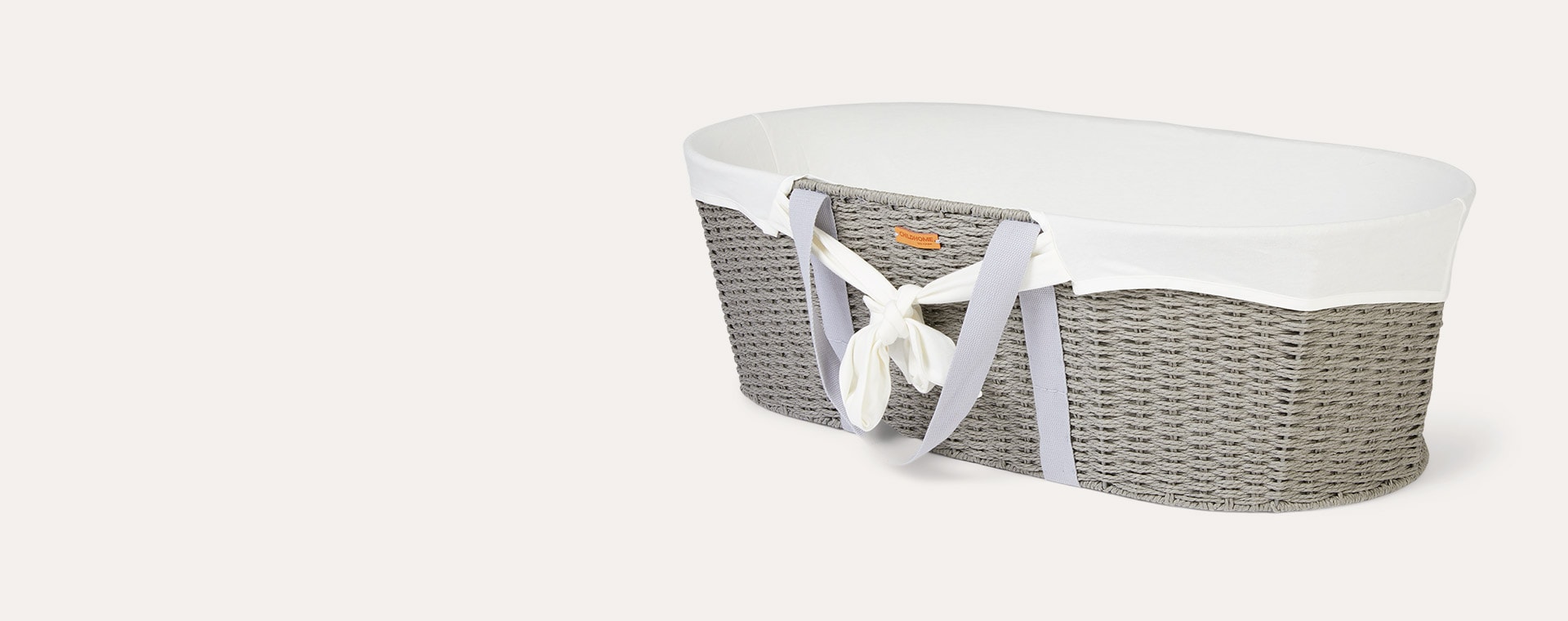 Off White Childhome Moses Basket Cover Jersey