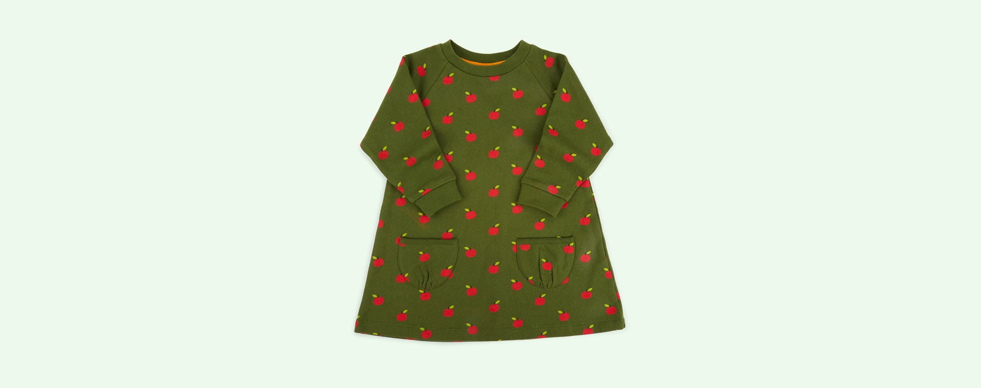 Red Apples Little Green Radicals Snuggle Dress