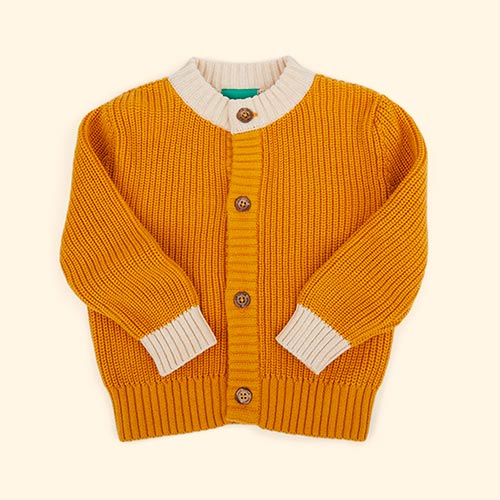 Gold Little Green Radicals Snuggly Cardigan