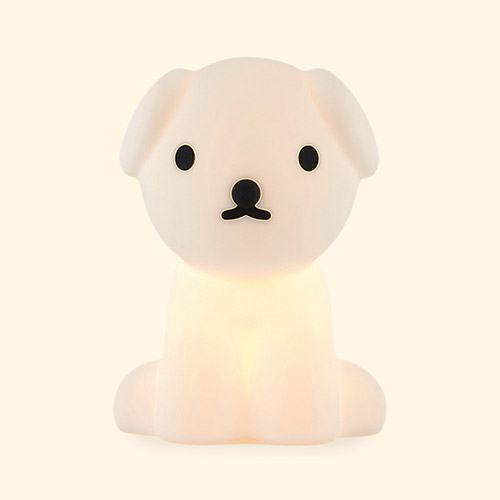 White Mr Maria Snuffy First Lamp