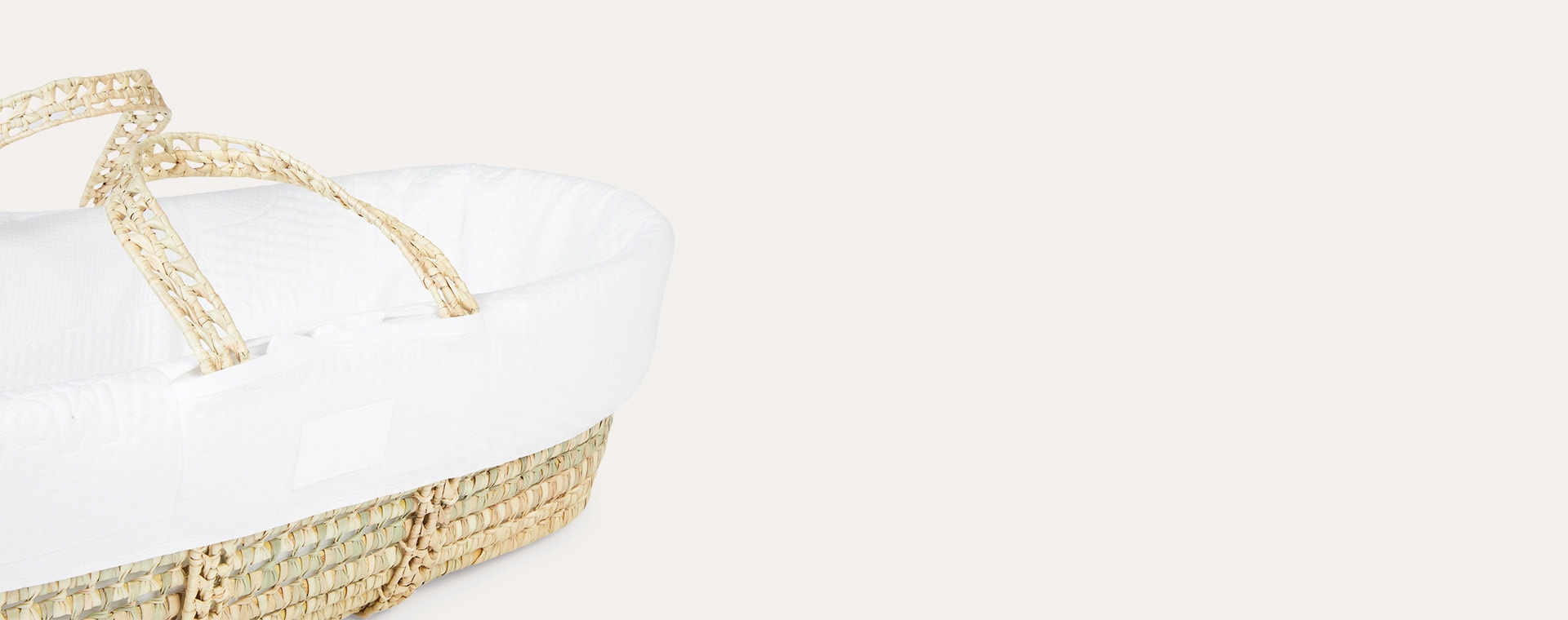 Neutral Mother & Baby Moses Basket, Cover & Mattress