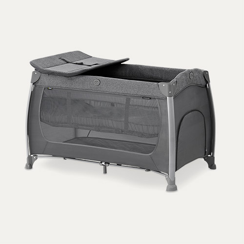 Melange Charcoal hauck Play N Relax Center Travel Cot