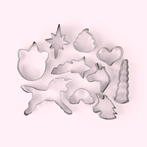 Unicorn Gusto 10 Cookie Cutters
