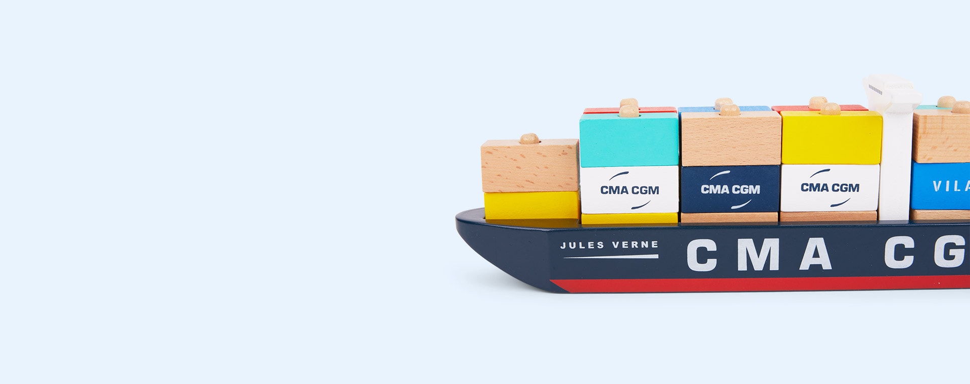 Multi Vilac Jules Verne Container Ship