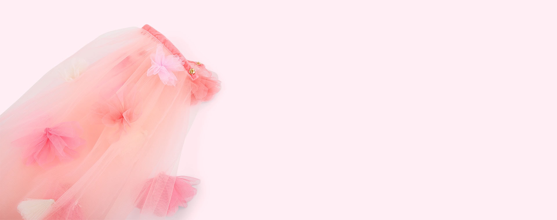Pink Meri Meri Flower Cape