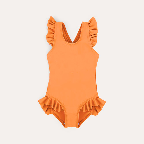 Apricot KIDLY Label Recycled Crossback Swimsuit