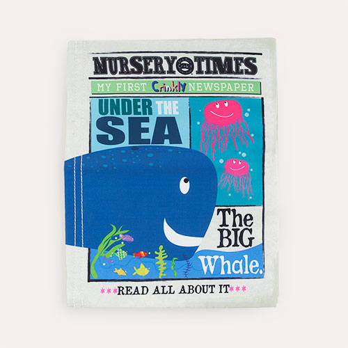 Under The Sea Jo & Nic's Crinkly Cloth Books Crinkly Newspaper