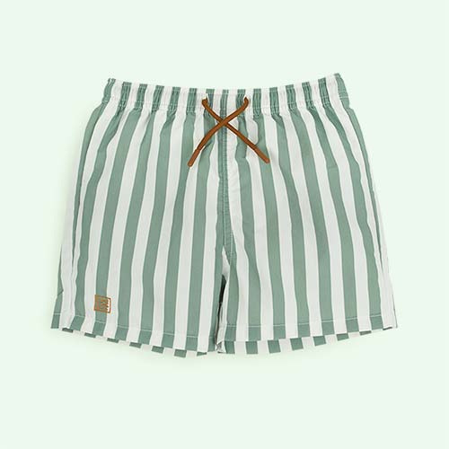 Stripe Peppermint Liewood Duke Board Shorts