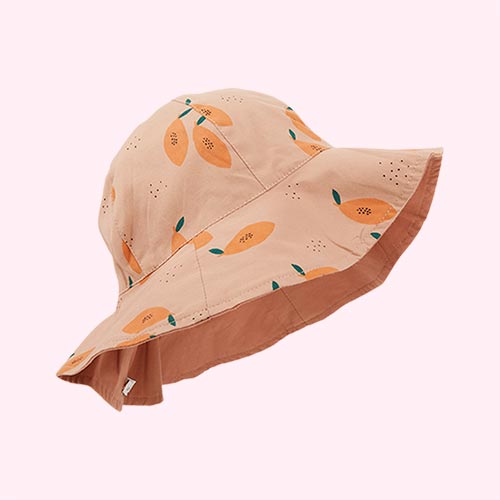Papaya Pale Tuscany Liewood Amelia Reversible Sun Hat