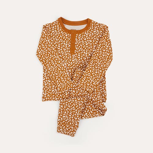 Mini Leo/Golden Caramel Liewood Wilhelm Pyjama Set