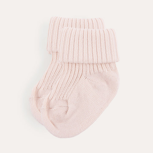 Ecru MP Denmark Cotton Rib Baby Sock