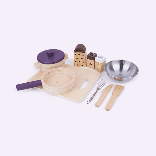 Multi Kid's Concept Cookware Play Set BISTRO