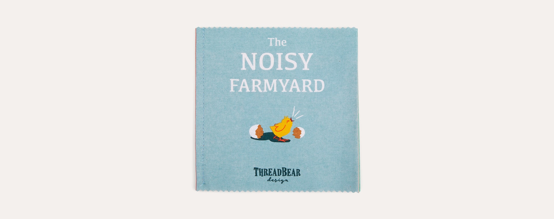 Blue ThreadBear The Noisy Farmyard Rag Book