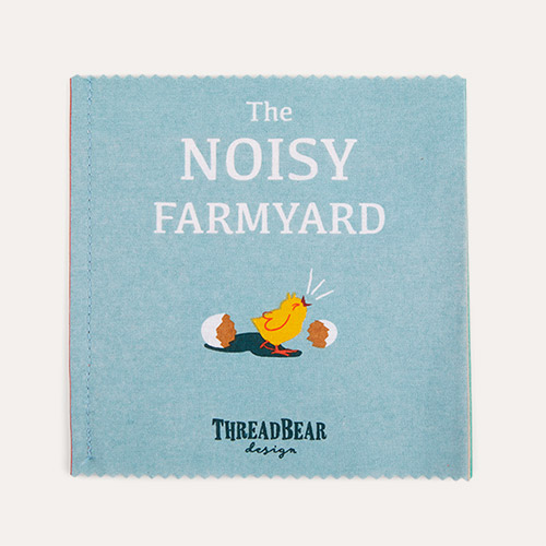 Blue ThreadBear The Noisy Farmyard Rag Book