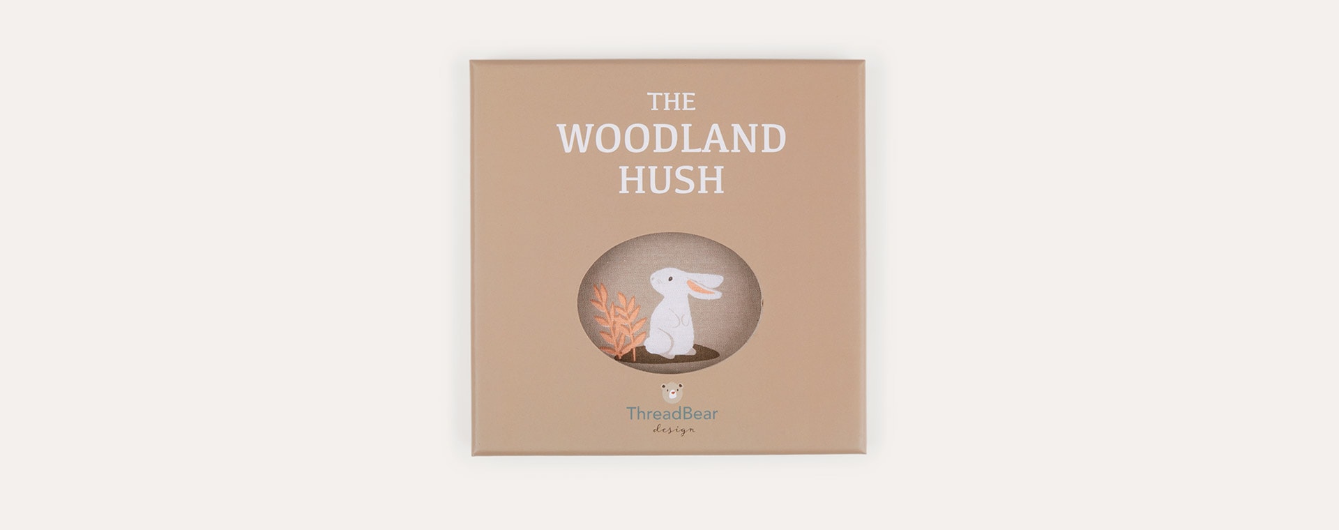 Brown ThreadBear The Woodland Hush Rag Book