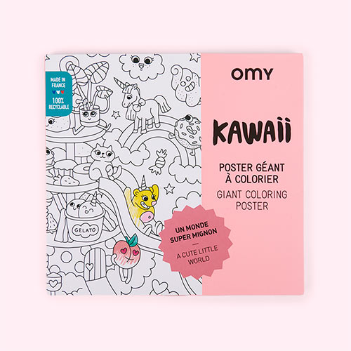kawaii OMY Design & Play Giant Poster