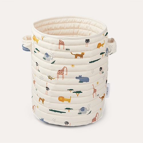 Safari Sandy Mix Liewood Ally Quilted Basket