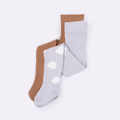 WB Socks Baby Tights 2 pairs per pack White 