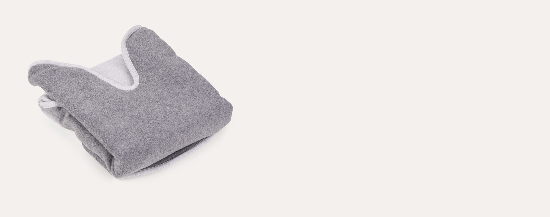Minimal Grey PurFlo Cosy Wrap Travel Blanket