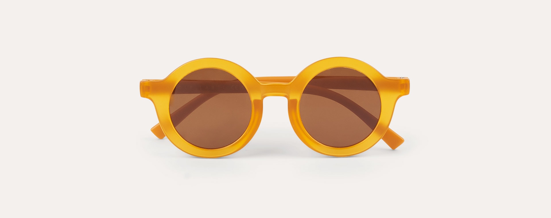 Apricot KIDLY Label Round Sustainable Sunglasses