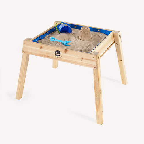Multi Plum Build & Splash Wooden Sand & Water Table