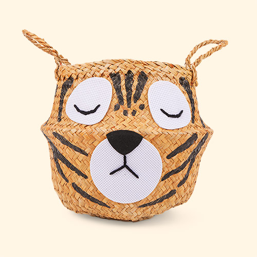 Orange Bellybambino Small Tiger Basket