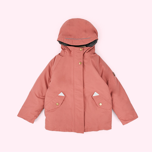 Rose Pink | Shortbread Sherpa Töastie Kids Wild 3-in-1 Coat
