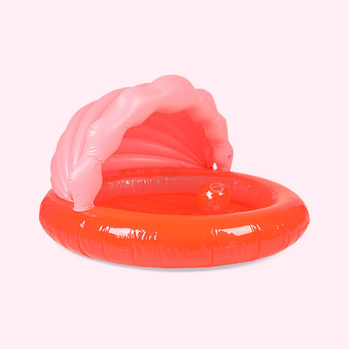Coral SUNNYLiFE Kiddy Pool Shell