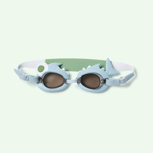 Shark Tribe Khaki SUNNYLiFE Mini Swim Goggles