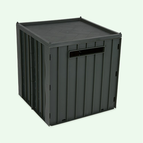 Hunter Green Liewood Elijah Storage Box With Lid